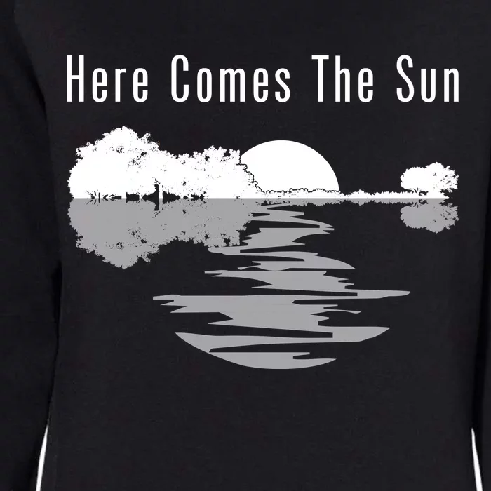 Here Comes The Sun Womens California Wash Sweatshirt