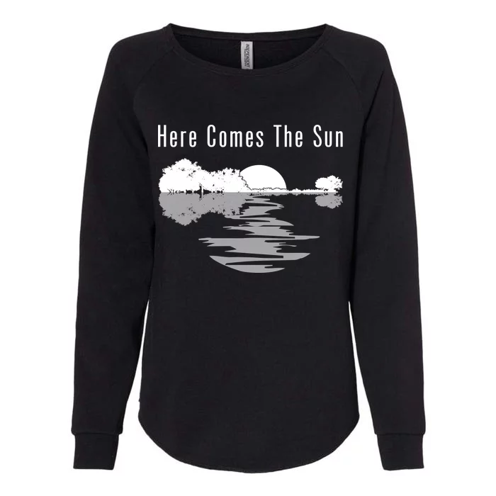 Here Comes The Sun Womens California Wash Sweatshirt