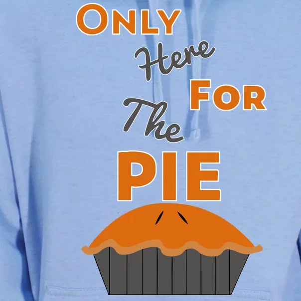 Here For The Pie Funny Thanksgiving Unisex Surf Hoodie