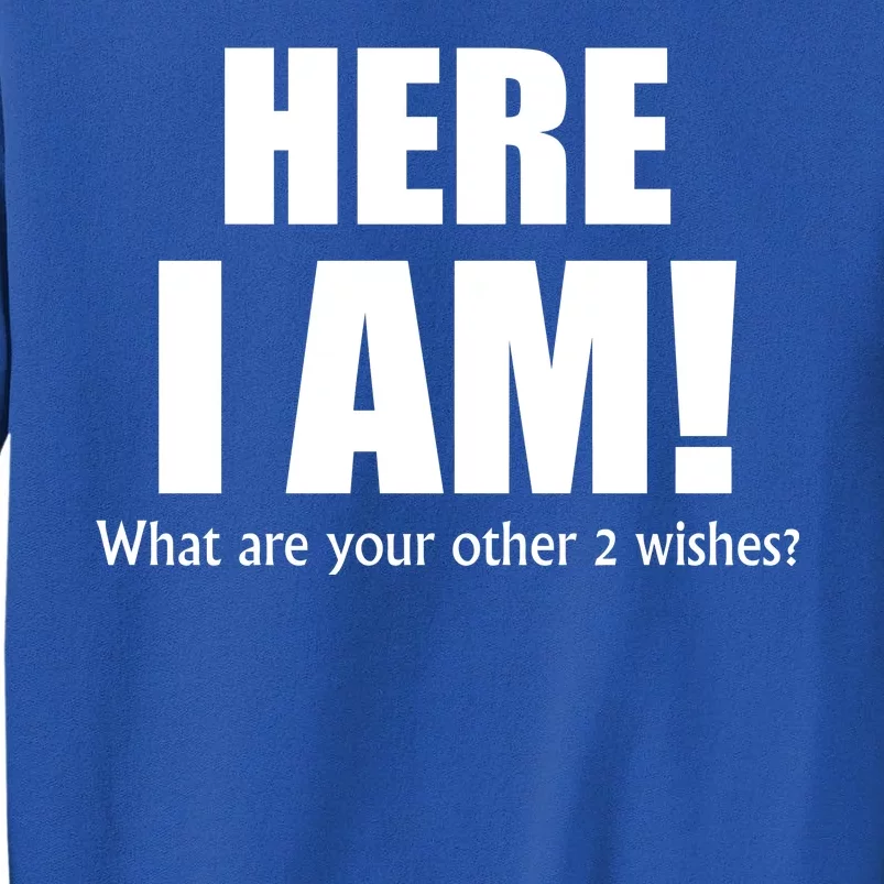 Here I Am! What Are Your Other 2 Wishes? Sweatshirt