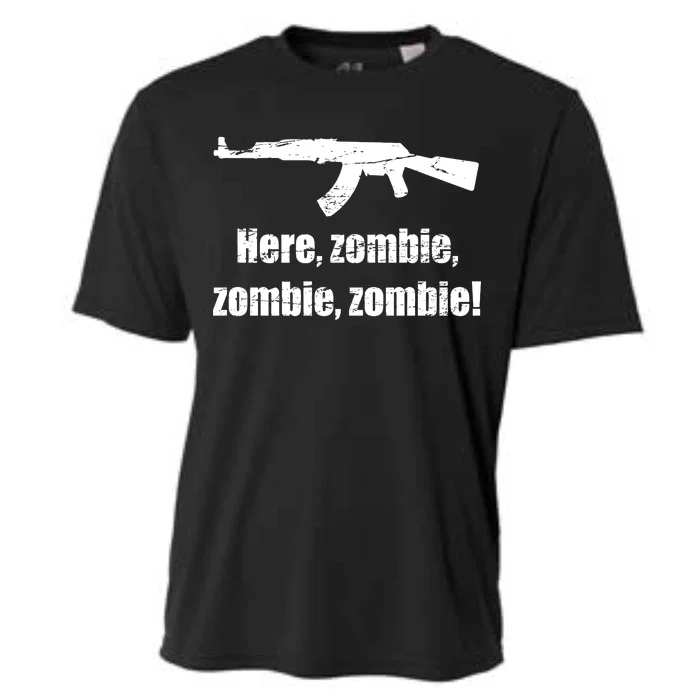 Here Zombie Zombie Zombie Cooling Performance Crew T-Shirt