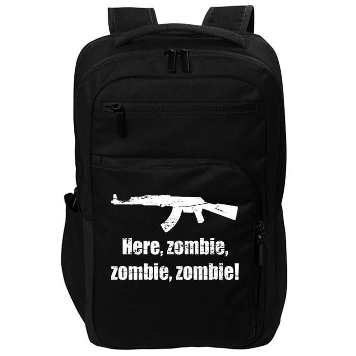 Here Zombie Zombie Zombie Impact Tech Backpack