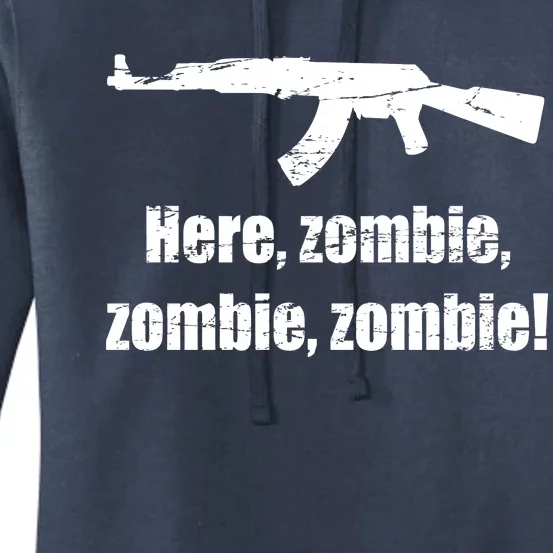 Here Zombie Zombie Zombie Women's Pullover Hoodie