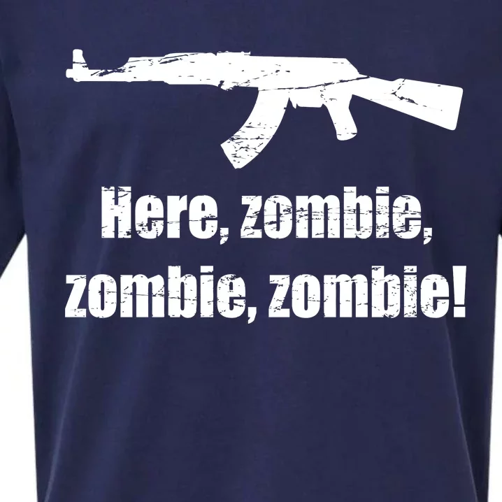 Here Zombie Zombie Zombie Sueded Cloud Jersey T-Shirt