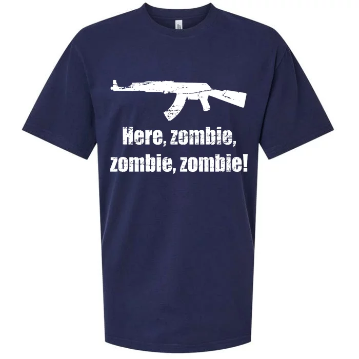 Here Zombie Zombie Zombie Sueded Cloud Jersey T-Shirt