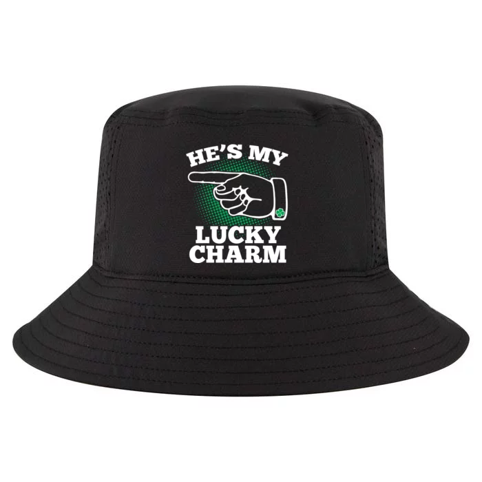 He's My Lucky Charm St Patrick's Day Matching Couples Cool Comfort Performance Bucket Hat