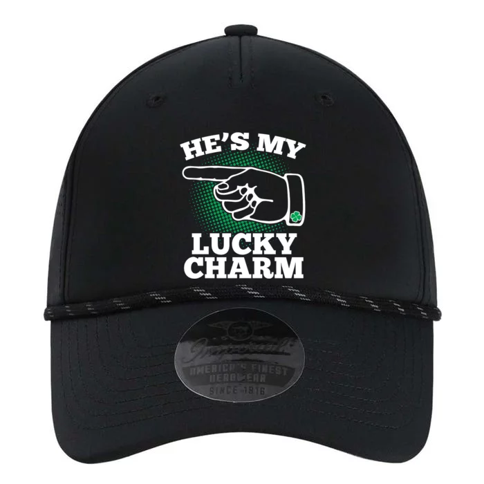 He's My Lucky Charm St Patrick's Day Matching Couples Performance The Dyno Cap