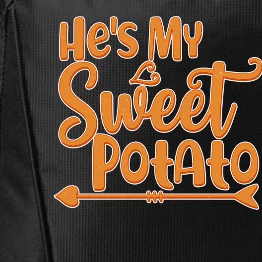 He's My Sweet Potato City Backpack