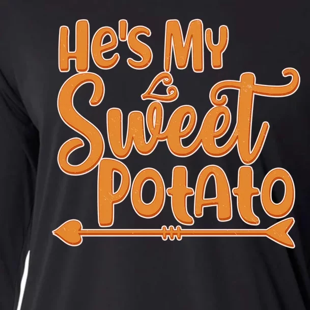 He's My Sweet Potato Cooling Performance Long Sleeve Crew