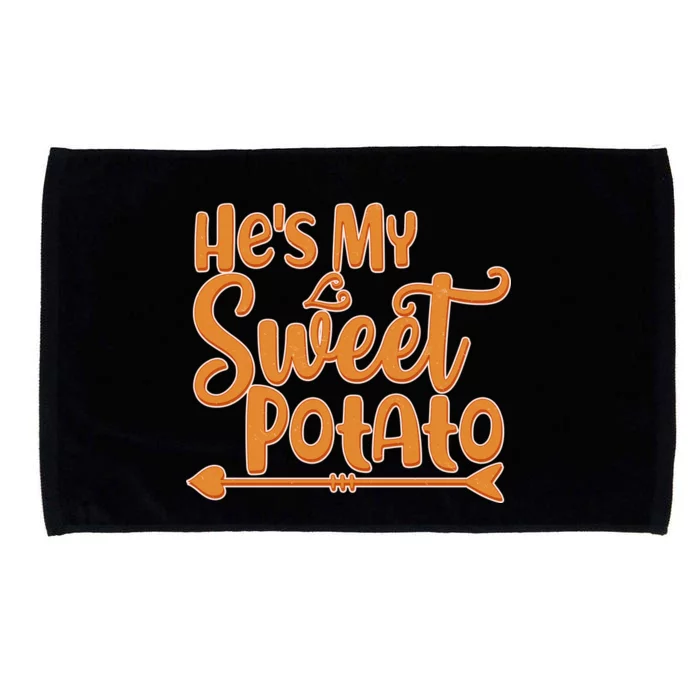 He's My Sweet Potato Microfiber Hand Towel