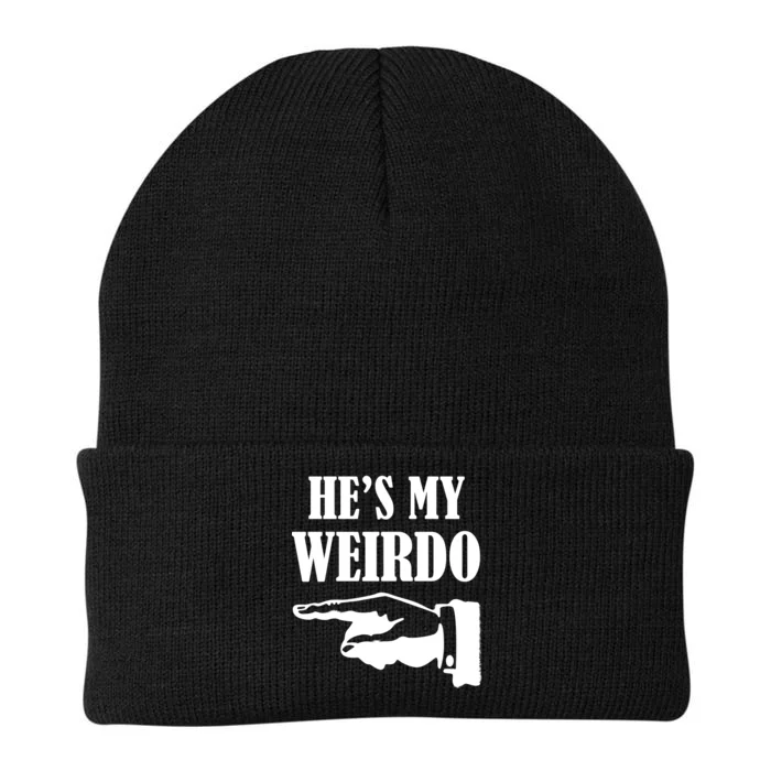 He's My Weirdo Knit Cap Winter Beanie