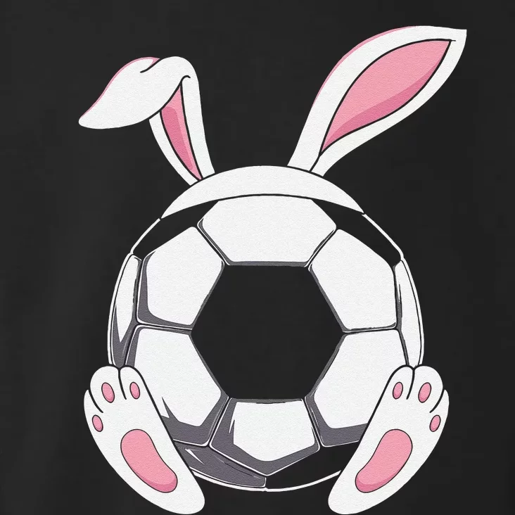 Happy Easter Soccer Bunny Ears Funny Egg Toddler Hoodie