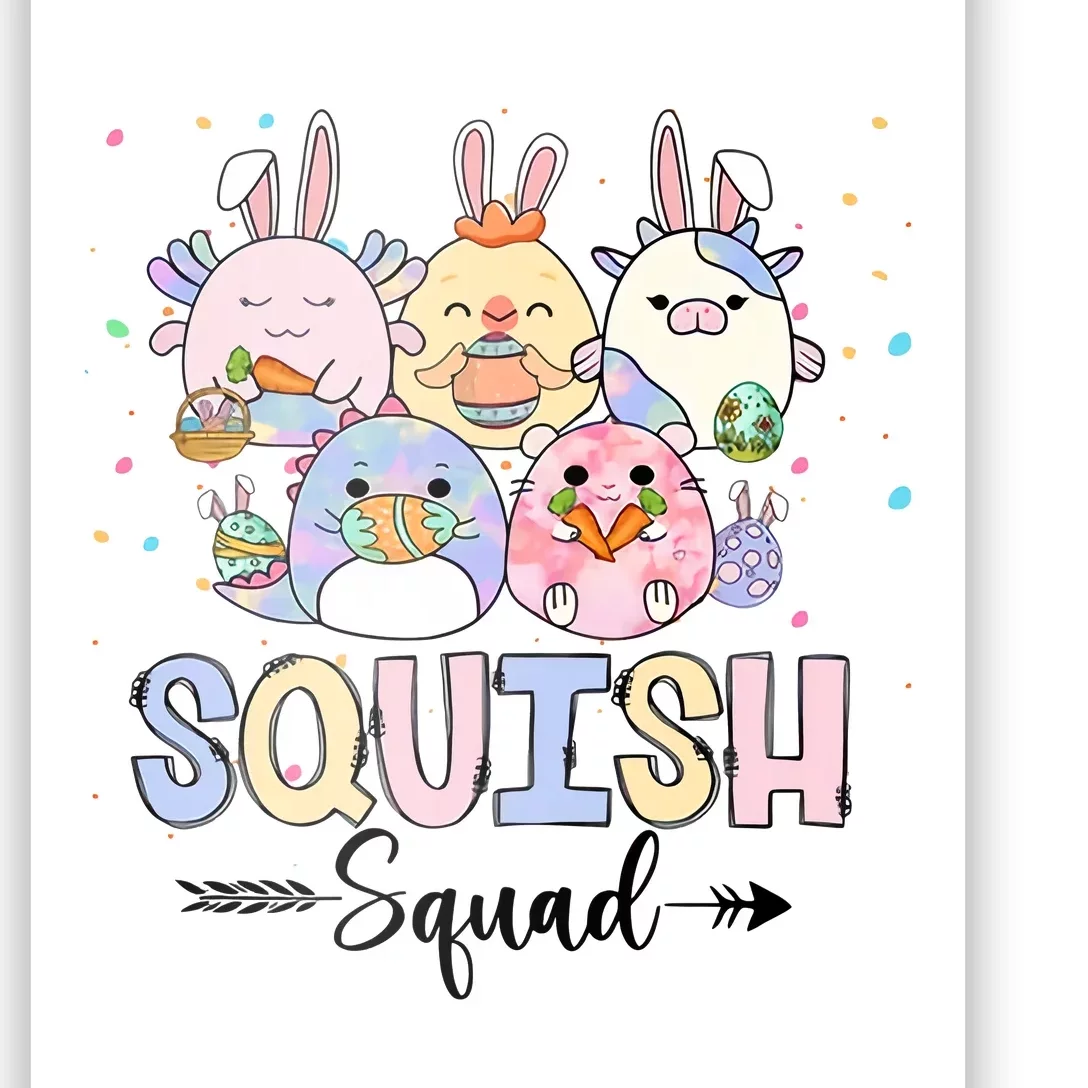 Happy Easter Squish Squad Squishmallow Easter Bunny Squishmallow