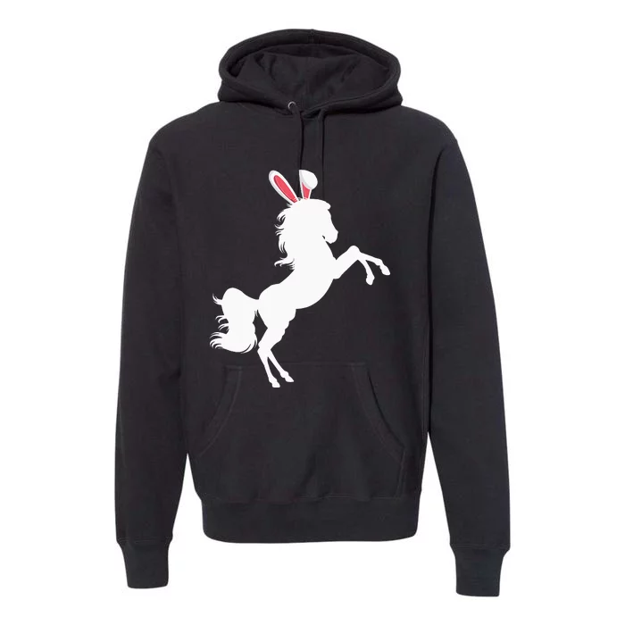 Horse Easter Stallion For  Teens Premium Hoodie