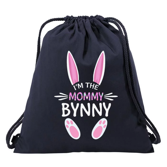 Happy Easter Sunday I'm The Mommy Bunny Cool Mom Gift Drawstring Bag