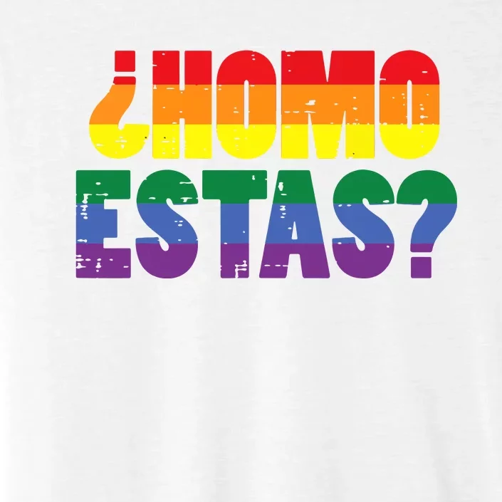 Homo Estas Spanish Mexican Funny Pride Ally Month ChromaSoft Performance T-Shirt