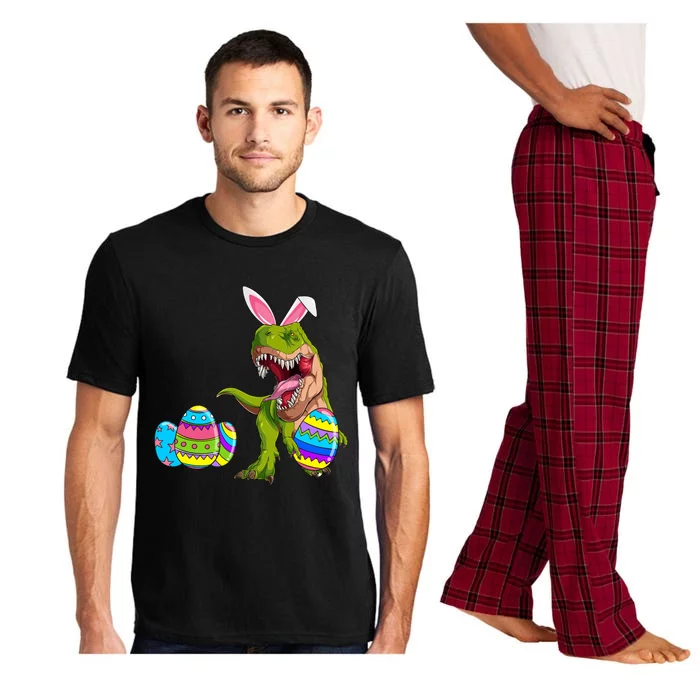 Happy Eastrawr T Rex Funny Dinosaur Easter Egg Bunny Ears Great Gift Pajama Set