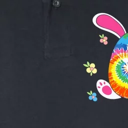 Happy Easter Tie Dye Egg Bunny Rabbit Funny Easter Day Softstyle Adult Sport Polo