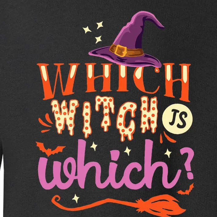 Halloween English Teacher Unmasking the Witch's Identity Toddler Sweatshirt