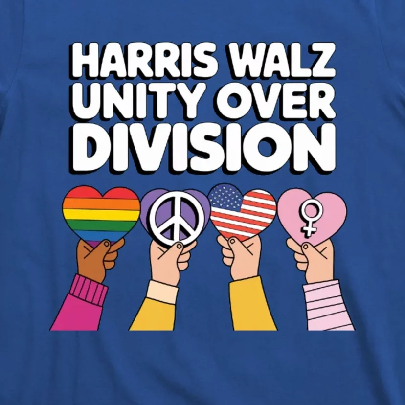 Harriswalz Embracing Unity Celebrating Diversity Gift T-Shirt