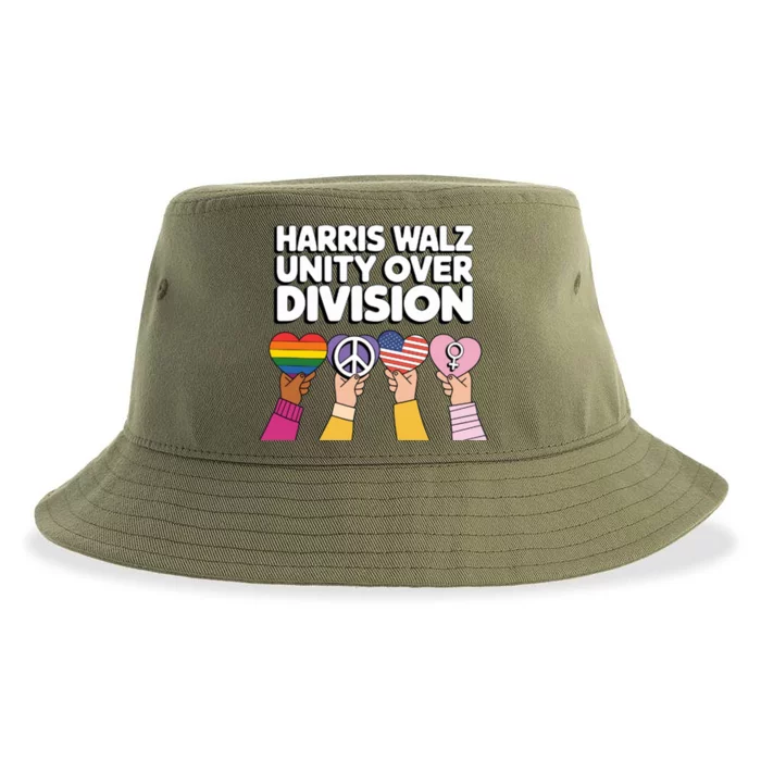 Harriswalz Embracing Unity Celebrating Diversity Gift Sustainable Bucket Hat