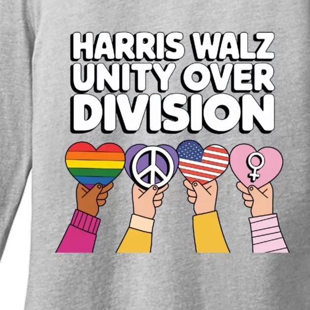 Harriswalz Embracing Unity Celebrating Diversity Gift Womens CVC Long Sleeve Shirt