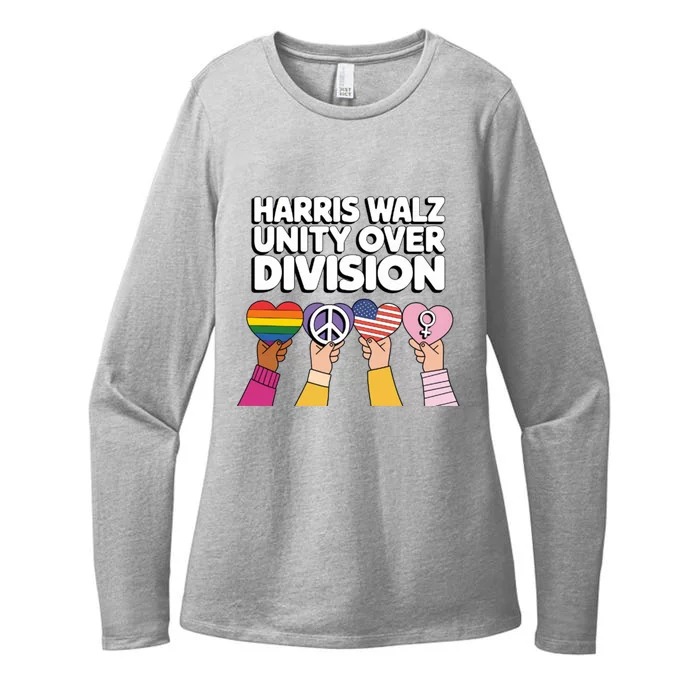 Harriswalz Embracing Unity Celebrating Diversity Gift Womens CVC Long Sleeve Shirt