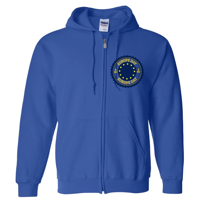 Howexpert European Union/europe Day Funny Gift/gift/clothes Gift Full Zip Hoodie