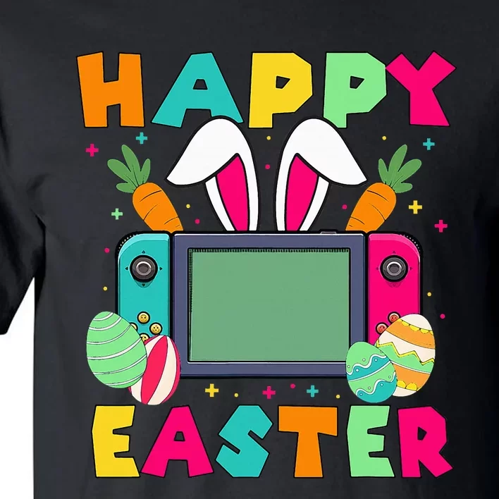 Happy Easter Video Game Bunny Gaming Controller Tall T-Shirt