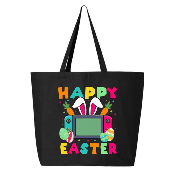 Happy Easter Video Game Bunny Gaming Controller 25L Jumbo Tote