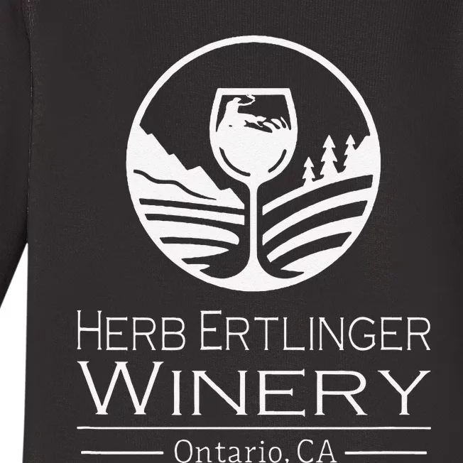 Herb Ertlinger Winery Baby Long Sleeve Bodysuit