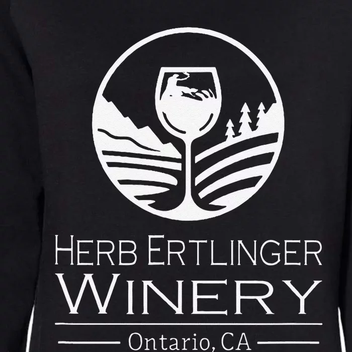 Herb Ertlinger Winery Womens California Wash Sweatshirt