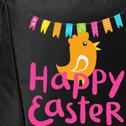 Happy Easter With Easter Eggs City Backpack