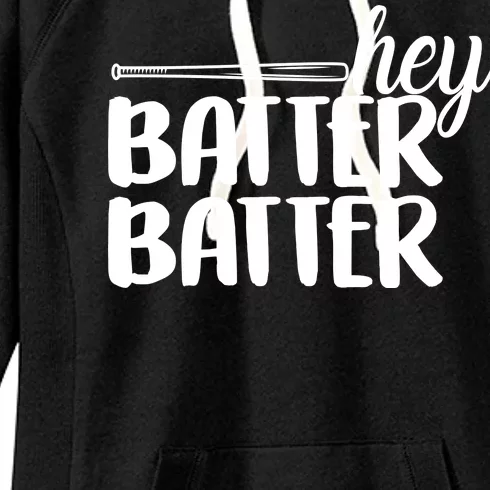 Hey Batter Batter Women's Fleece Hoodie