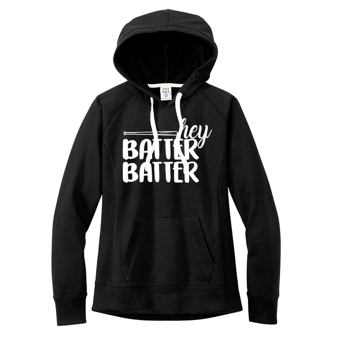 Hey Batter Batter Women's Fleece Hoodie