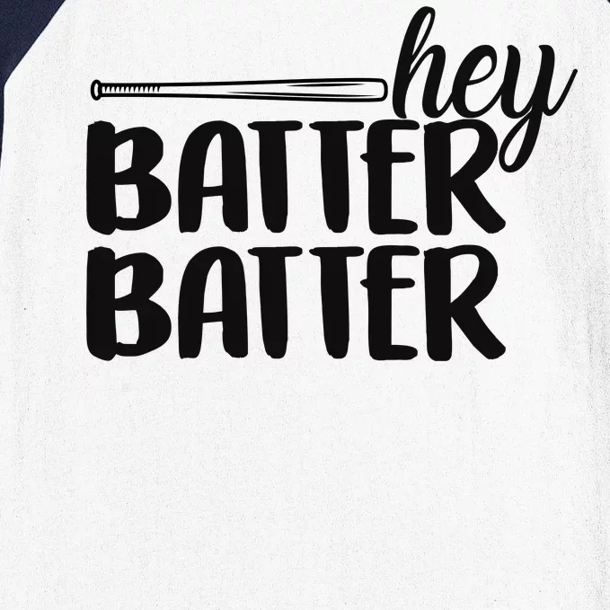 Hey Batter Batter Baseball Sleeve Shirt