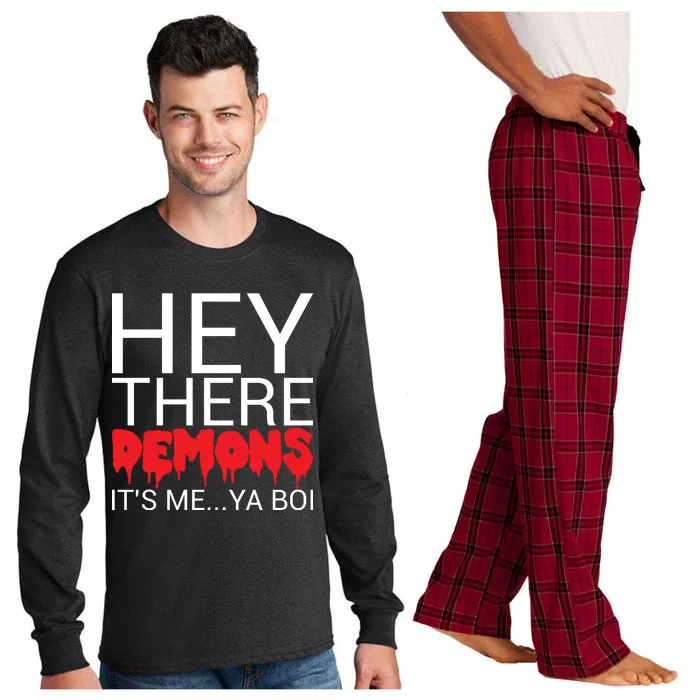 Hey There Demons It's Me Ya Bo! Long Sleeve Pajama Set