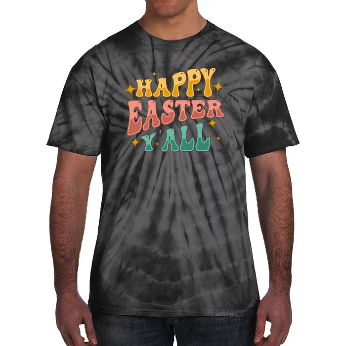 Happy Easter Y_all Tie-Dye T-Shirt