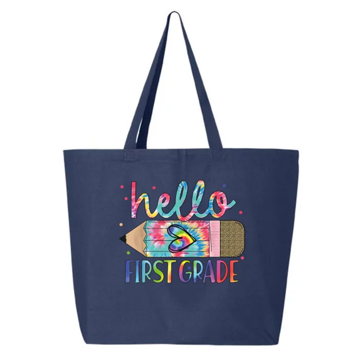 Hello First 1st Grade Back To School Teachers 25L Jumbo Tote