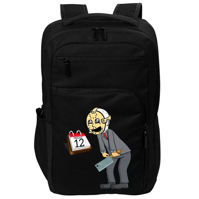 Hilarious Friday 12th Funny Horror Movie Parody Impact Tech Backpack