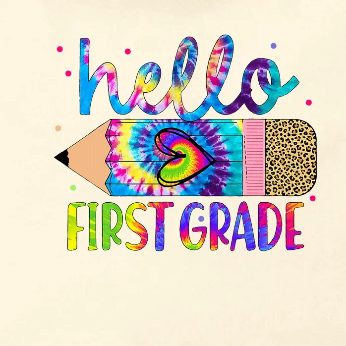 Hello First 1st Grade Back To School Teachers Zip Tote Bag