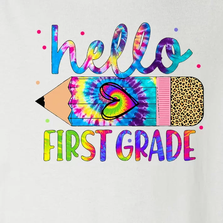 Hello First 1st Grade Back To School Teachers Toddler Long Sleeve Shirt