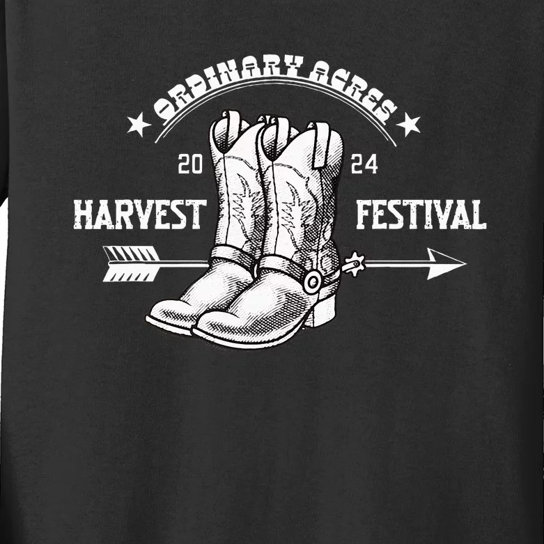 Harvest Festival 2024 Kids Long Sleeve Shirt