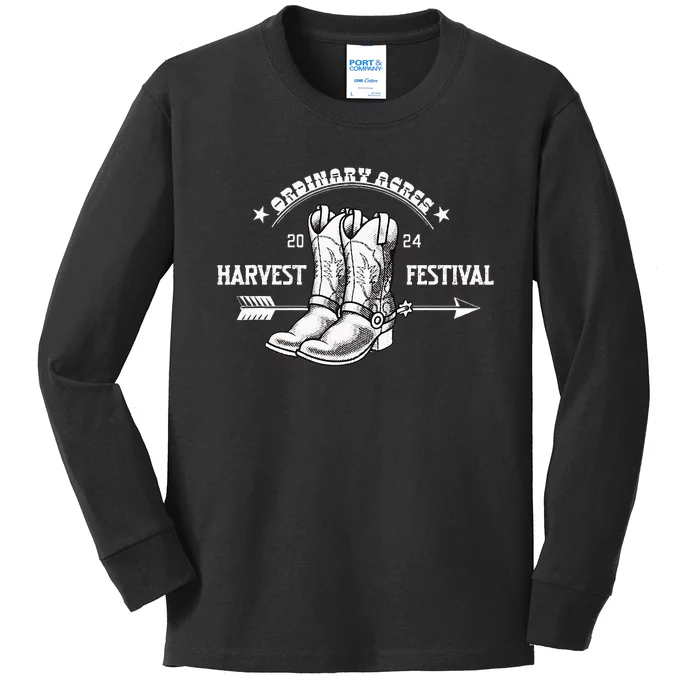 Harvest Festival 2024 Kids Long Sleeve Shirt