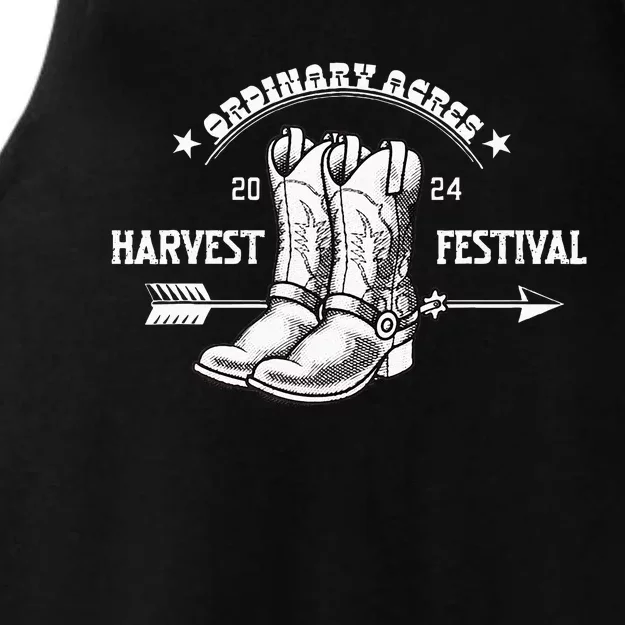 Harvest Festival 2024 Ladies Tri-Blend Wicking Tank