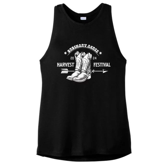 Harvest Festival 2024 Ladies Tri-Blend Wicking Tank