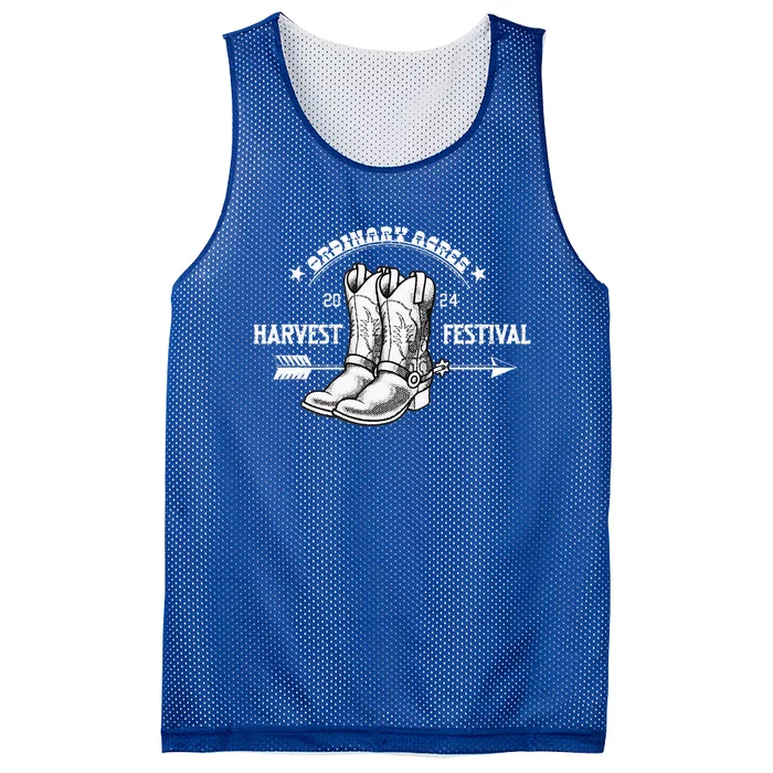 Harvest Festival 2024 Mesh Reversible Basketball Jersey Tank