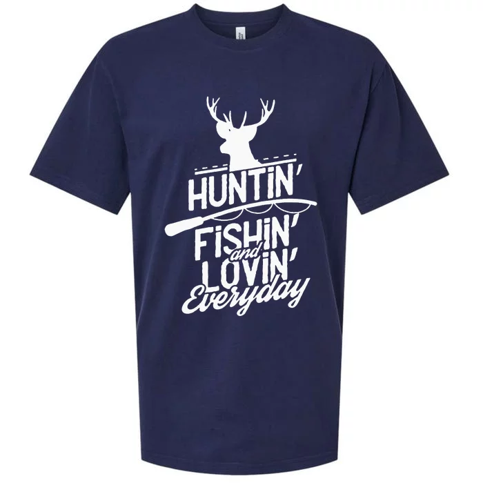 Hunting Fishing And Adorable Everyday Sports Sueded Cloud Jersey T-Shirt