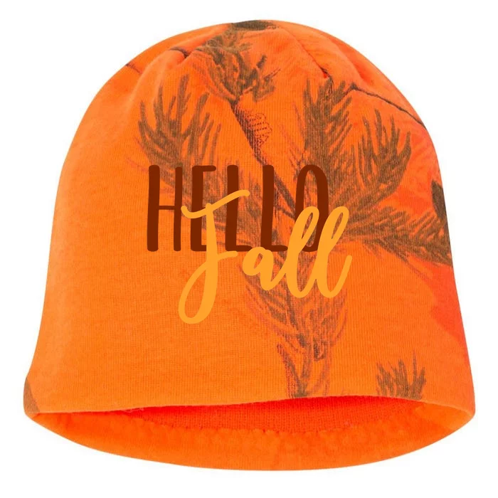 Hello Fall Autumn Lover Kati - Camo Knit Beanie