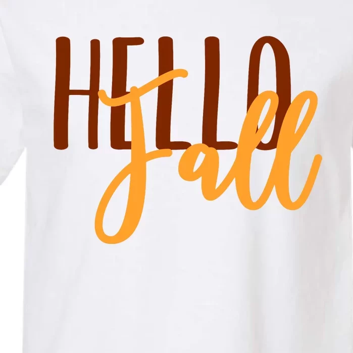 Hello Fall Autumn Lover Garment-Dyed Heavyweight T-Shirt